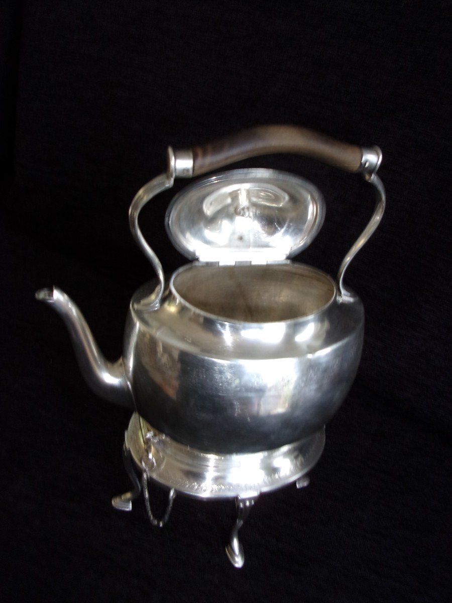 Meo Sws London Silver Kettle Jug Victorian Nineteenth Time P 700g Ht31cm-photo-2