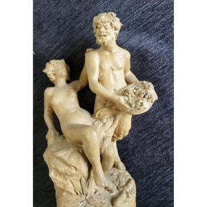 Sculpture  Terre Cuite   Sg Clodion  époque XIXe 