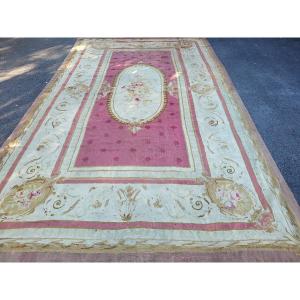 Grand Tapis Aubusson  époque Napoléon III  490x270