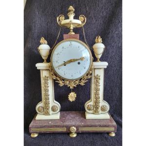 Large Louis XVI Period Clock Signed B In Paris