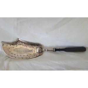 Silver Fish Shovel 1st Rooster Paris 1798