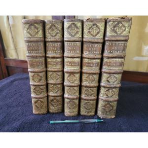 Set Of 5 Volumes History Of The Emperors 1700
