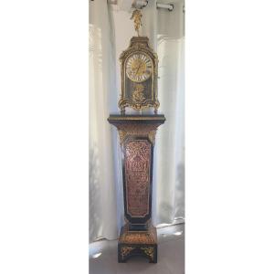 Louis XIV Period Cartel Clock And Boulle Marquetry Case, H215cm