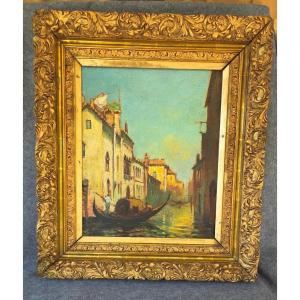 Oil On Canvas, Venice, 20th-century Italian School