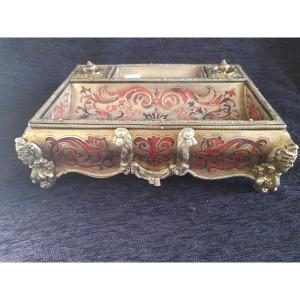 Necessary To Write  Epoque XIXe Boulle Marquetry