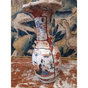 Japanese Porcelain Vase Meiji Period XIX E