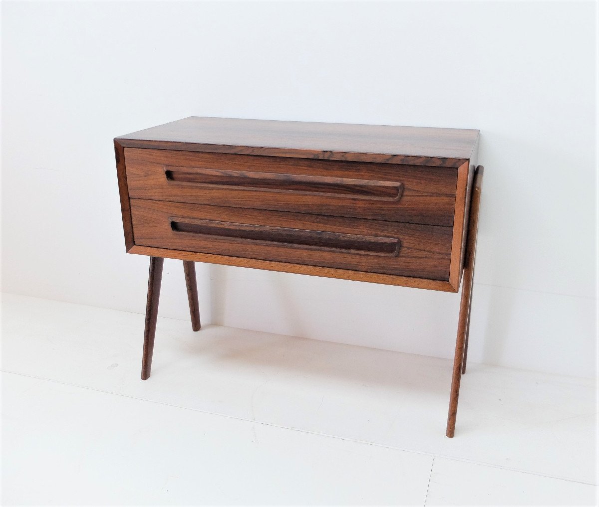 Small Scandinavian Chest Of Drawers In Rosewood, 1960s