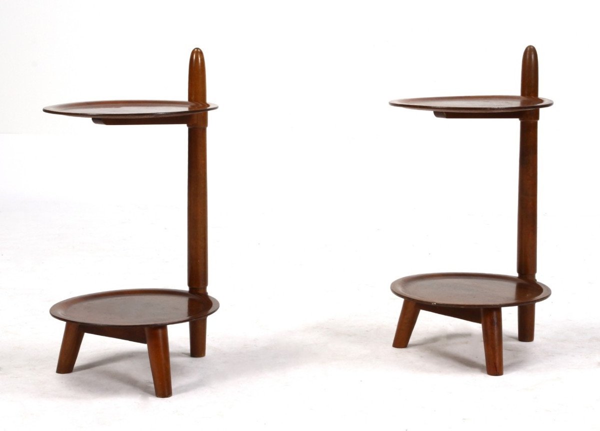 Pair Of Danish Side Tables By Edmund Jörgensen, 1950-photo-4