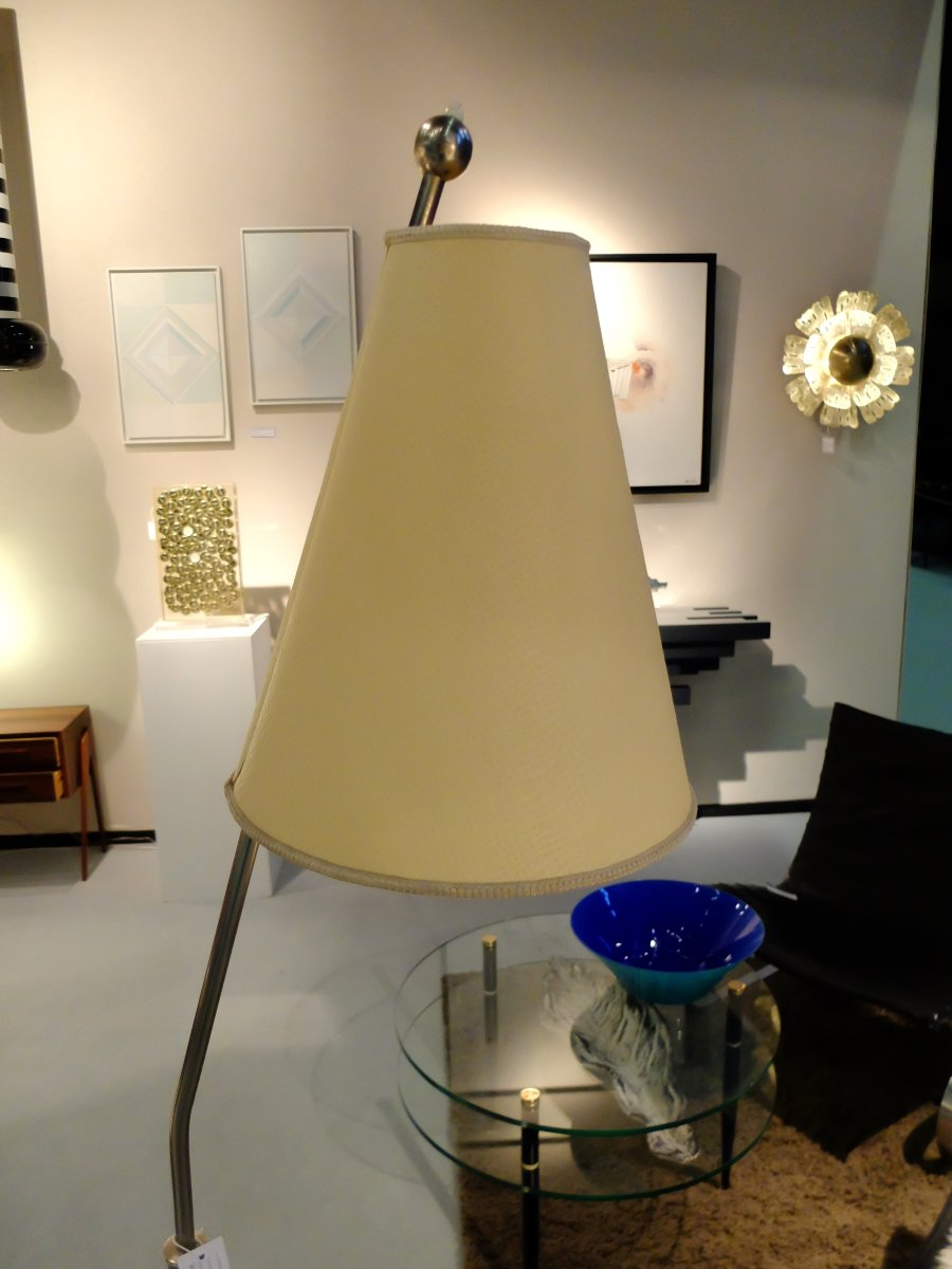 Arne Jacobsen (attribué à), lampadaire vers 1960-photo-6
