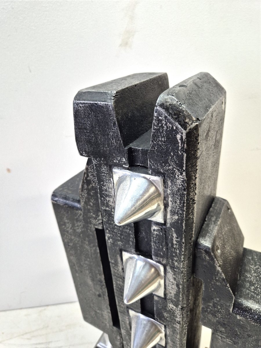 Thibaud WEISZ dit Thibaud (1910-2005), importante sculpture en fonte d'aluminium, pièce unique -photo-2