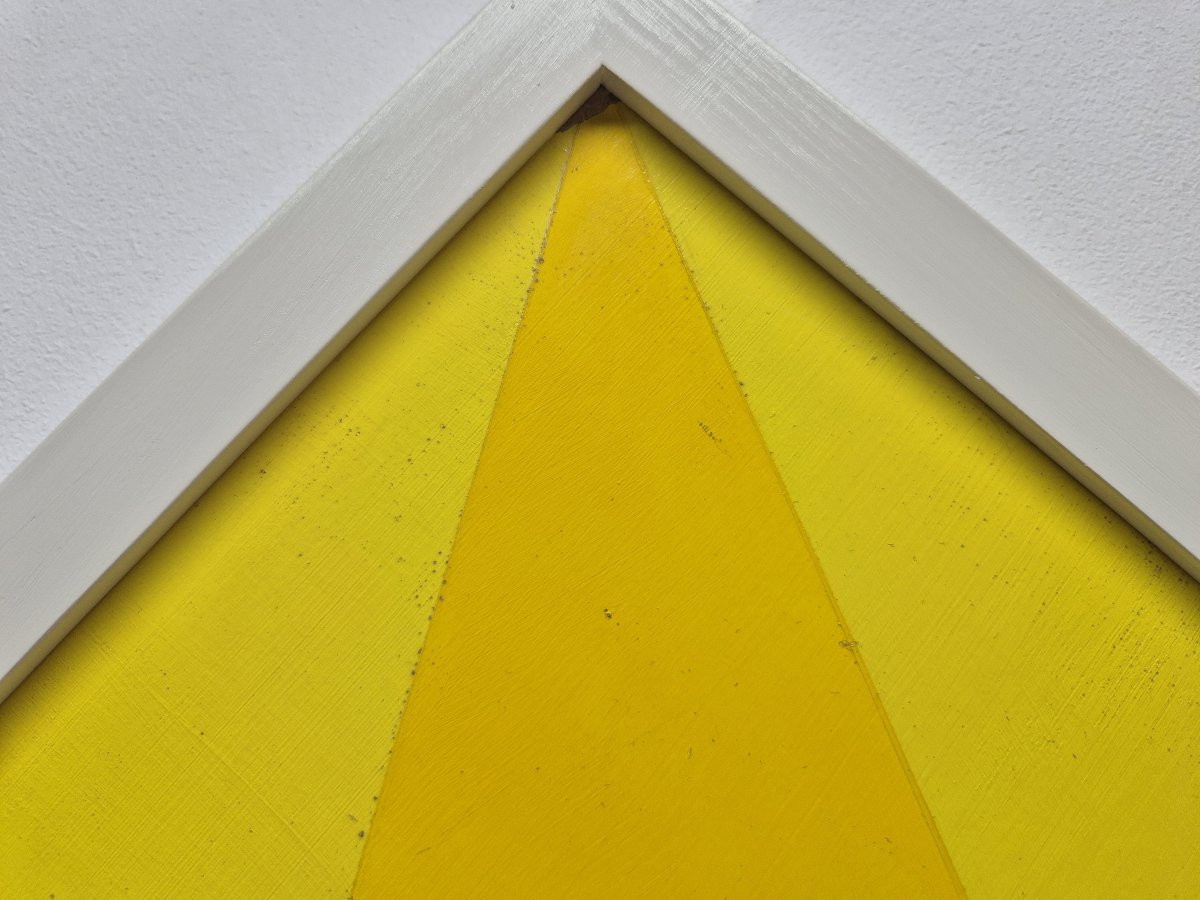 Frédéric Belser, Swiss, Born In Geneva In 1929, Hsp Geometric Abstraction 50 X 50cm-photo-4
