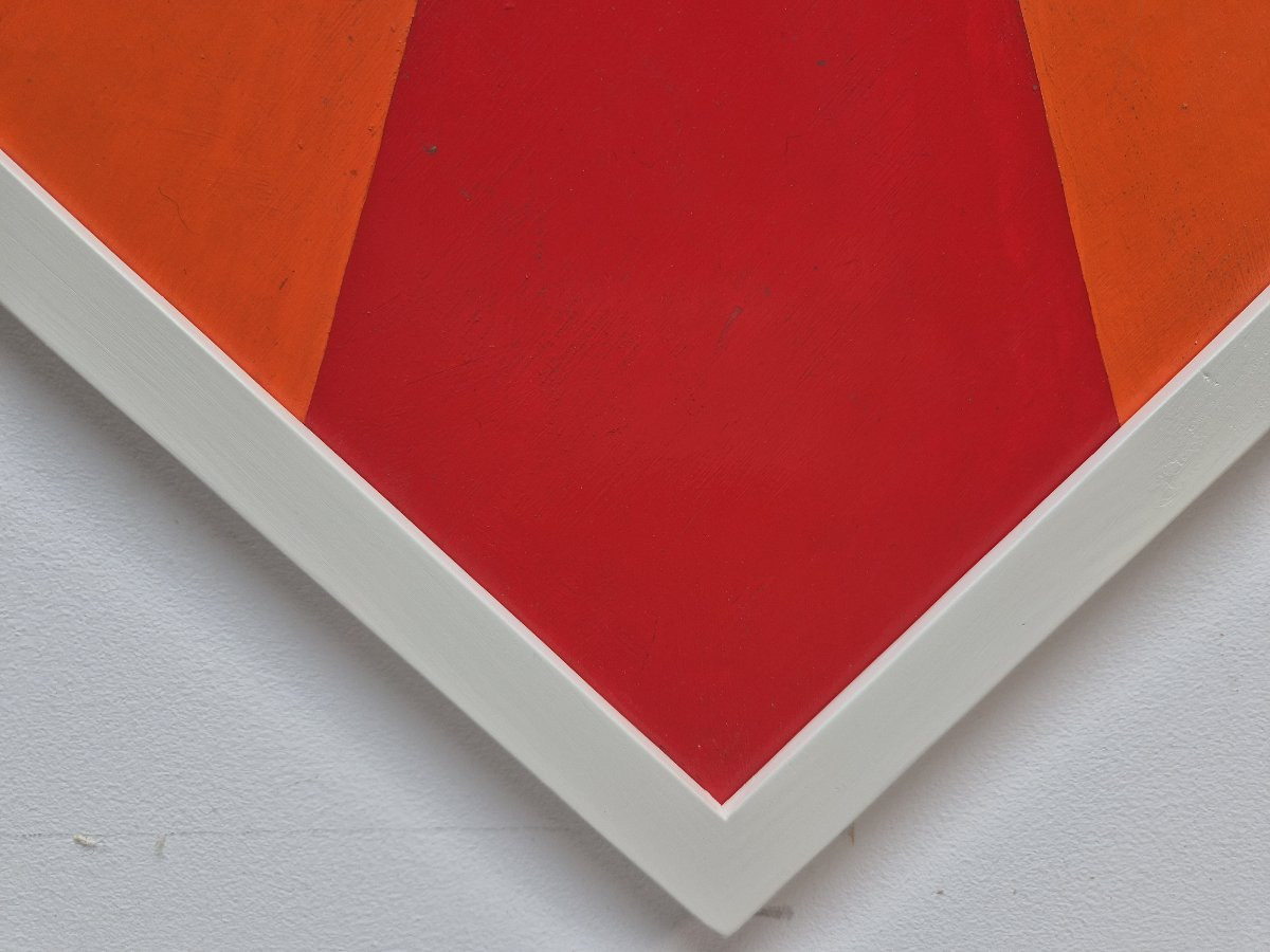 Frédéric Belser, Swiss, Born In Geneva In 1929, Hsp Geometric Abstraction 50 X 50cm-photo-4