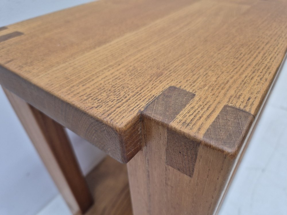 3 Benches S09 By Pierre Chapo From 1976, Elm-photo-3