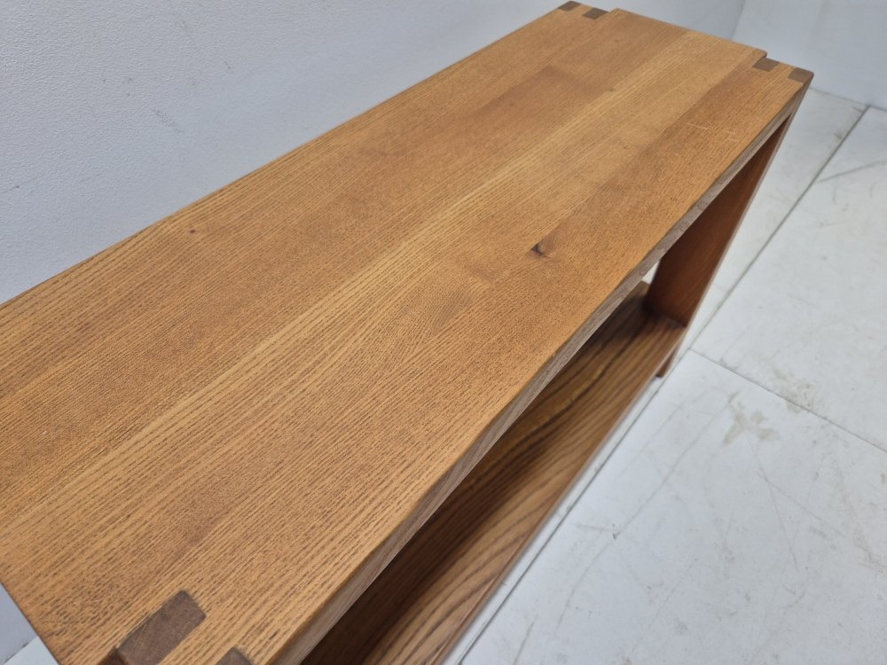 3 Benches S09 By Pierre Chapo From 1976, Elm-photo-3