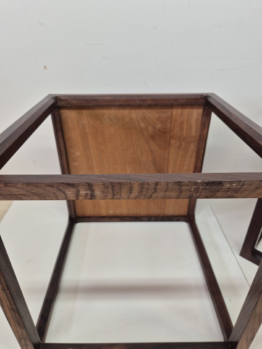 Pair Of Scandinavian Rosewood Side Tables, Kai Kristiansen 1960-photo-1