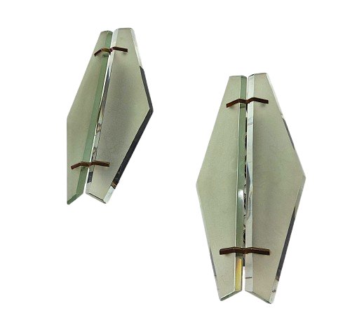 Max Ingrand (1908–1969) Pair Of Wall Sconces, 1943 Model-photo-4