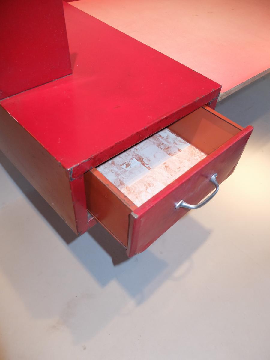 Jean Prouvé And Jules Leleu, Office And Its Chair-photo-2