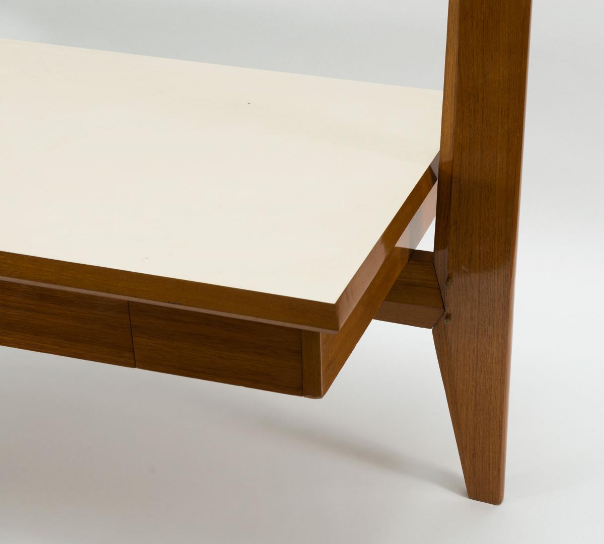 Bureau d'Architecte Vers 1960, Prouvé, Jeanneret, Perriand En Teck-photo-3