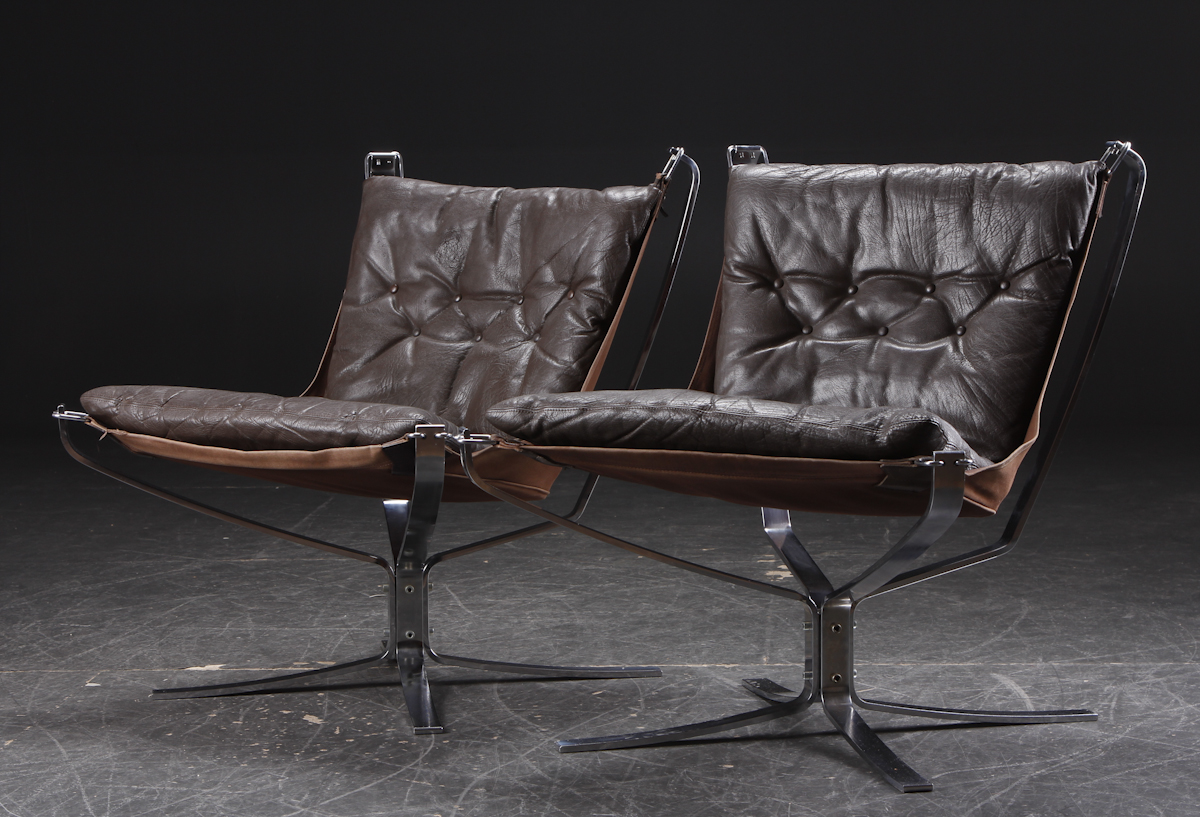 1 Paire De Falcon Chair De Sigurd Resell