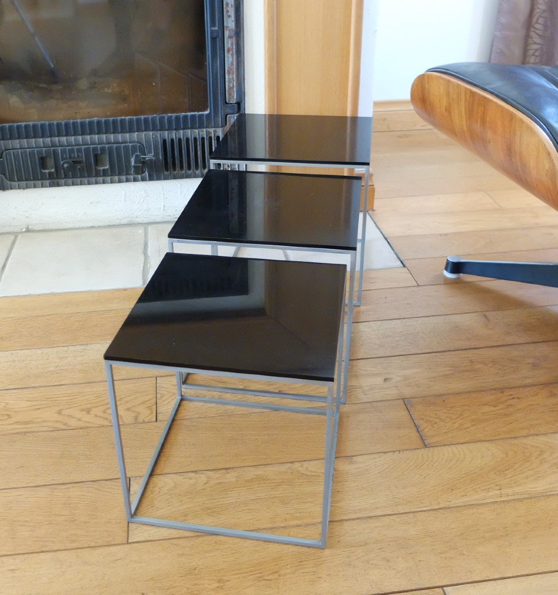 Poul Kjaerholm Nesting Tables Pk71, Kold Christensen, Circa 1965-photo-3