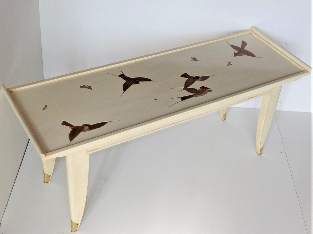 Maurice Jallot Coffee Table, Circa 1940, French Art Déco.