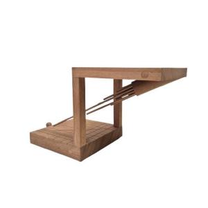 Nissim Merkado (1935), sculpture en bois vers 1975.