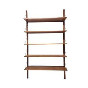 Teak Shelving System, Marked Made In Denmark, 1960