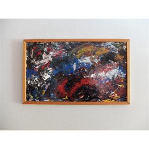 Paul Holsby, Oil On Metal, Dated 1962