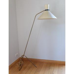 Pendulum Floor Lamp 1950, Maurice Flachet