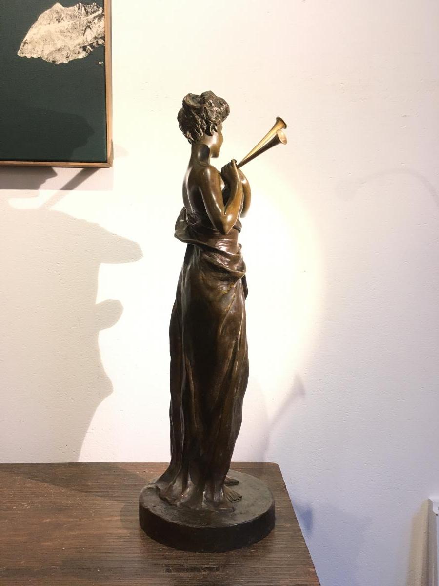 Sculpture en bronze de Van der Straten-photo-4