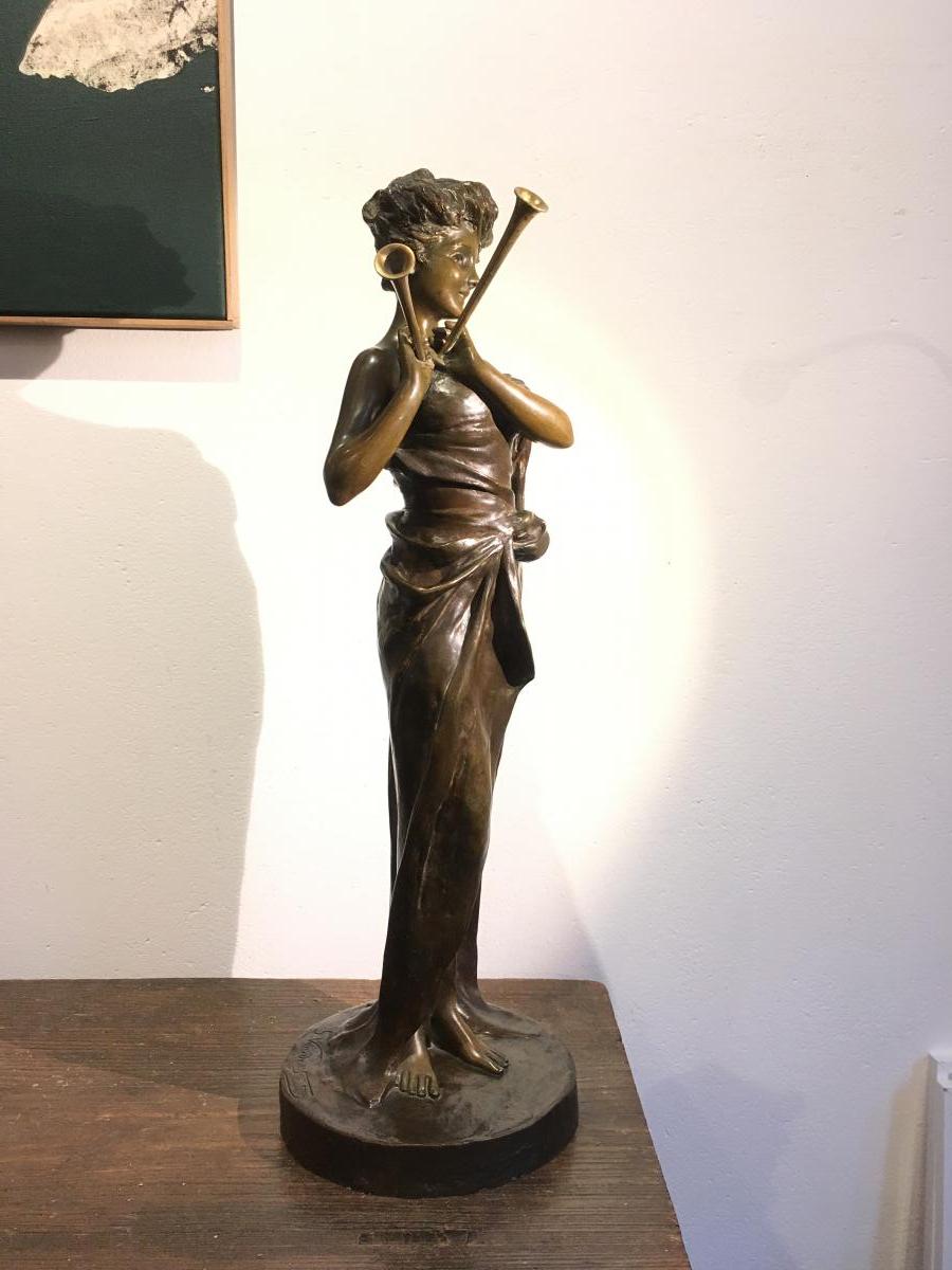 Sculpture en bronze de Van der Straten-photo-1