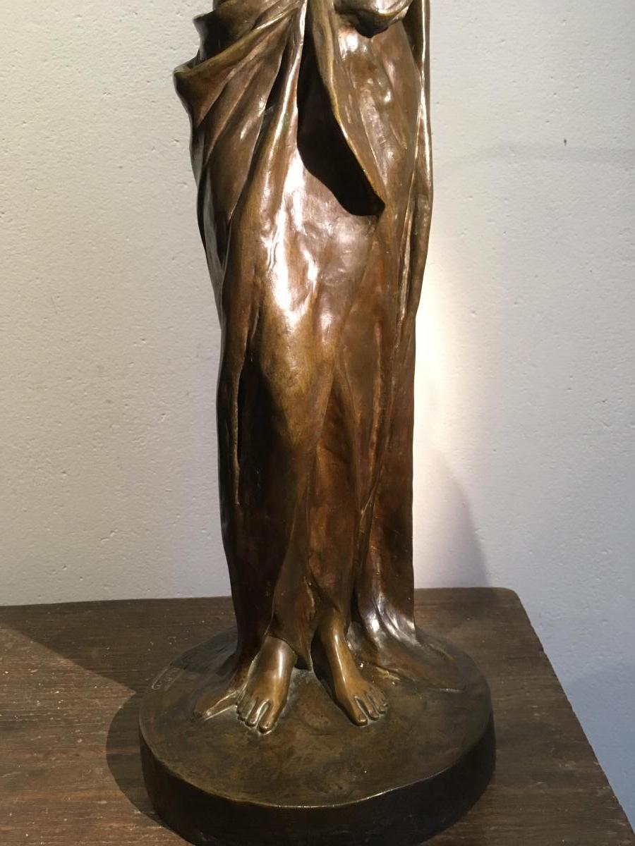 Sculpture en bronze de Van der Straten-photo-4