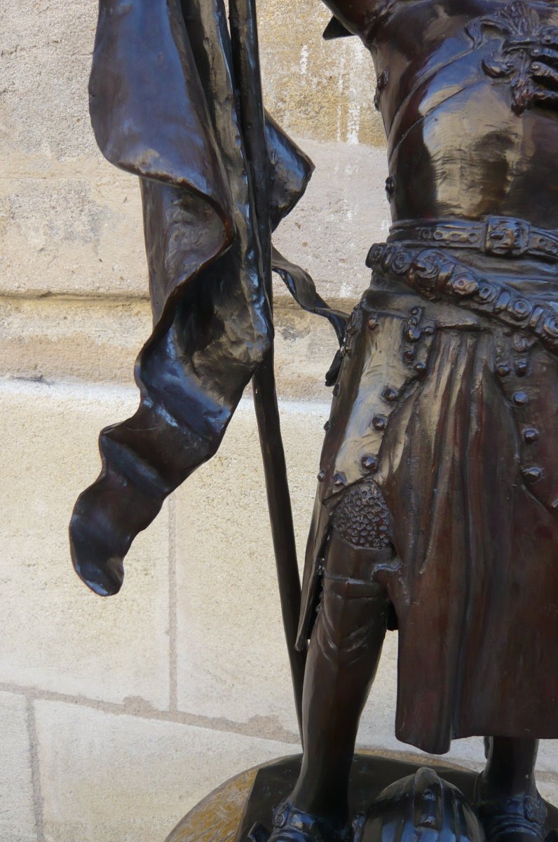 Bronze Sculpture Joan Of Arc-photo-1