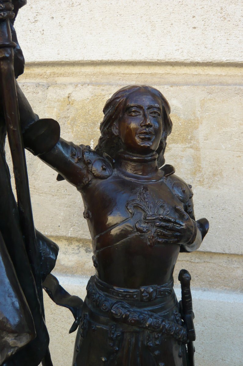 Bronze Sculpture Joan Of Arc