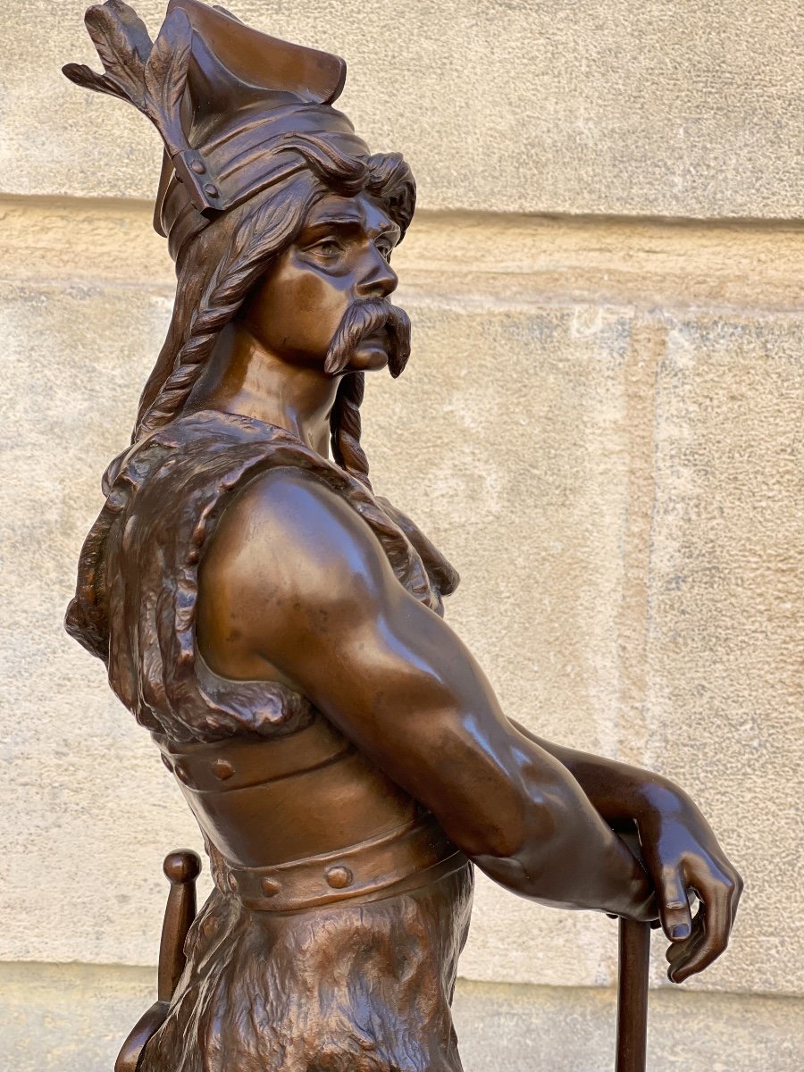 Bronze Sculpture " Vercingetorix "-photo-1