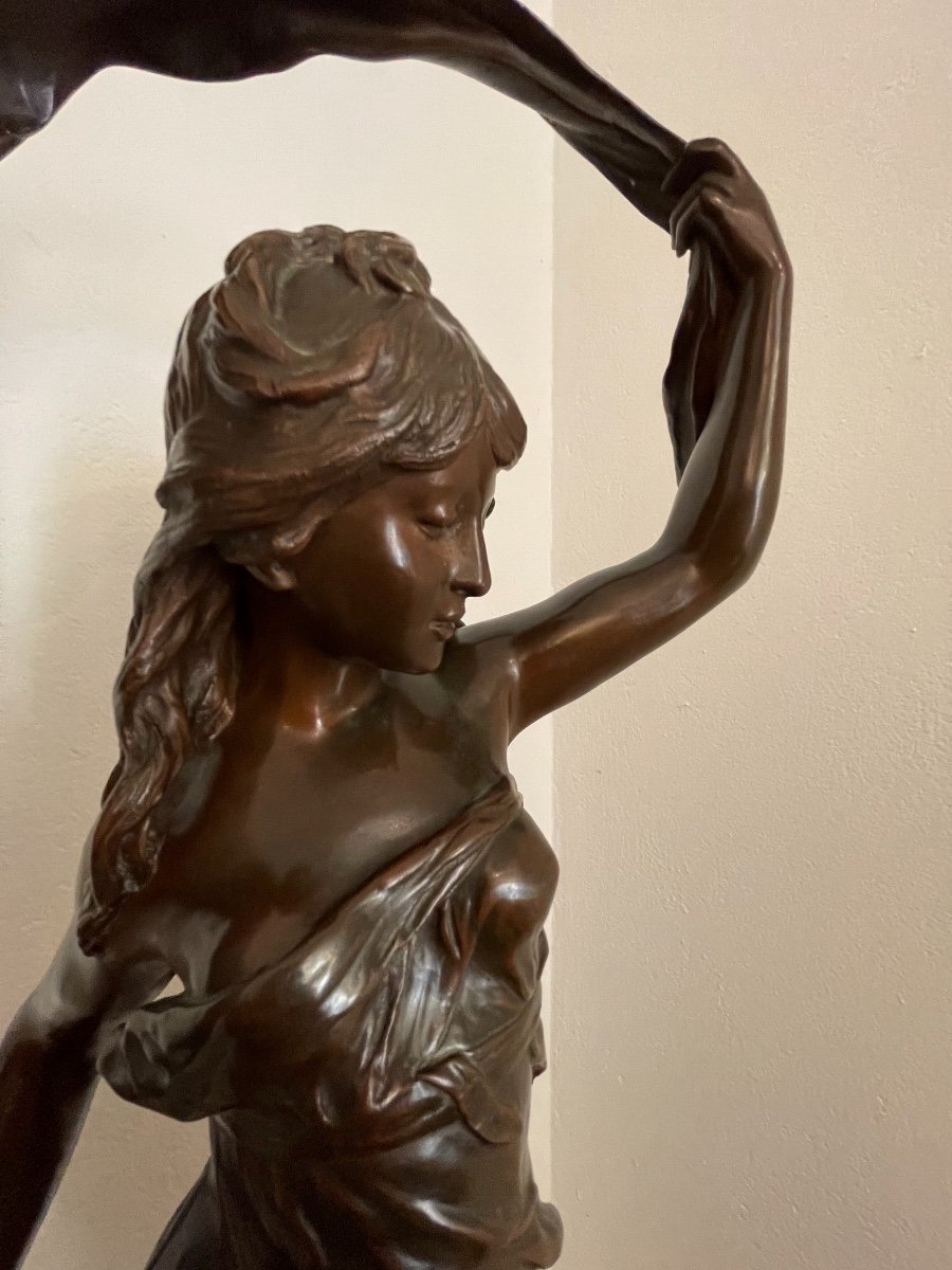 Bronze Sculpture By Auguste Moreau -photo-6