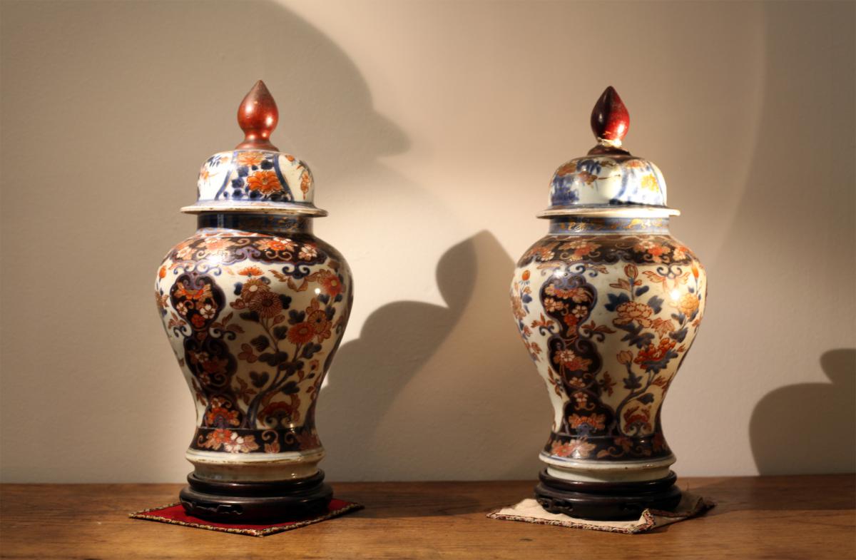 Pair Of Vases Far East