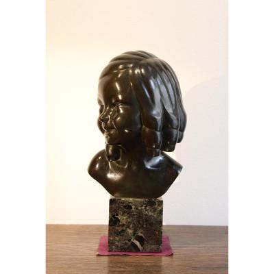  Bronze Bust Girl