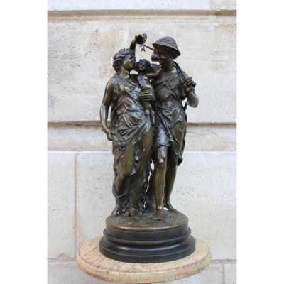 Sculpture en bronze de Rancoulet