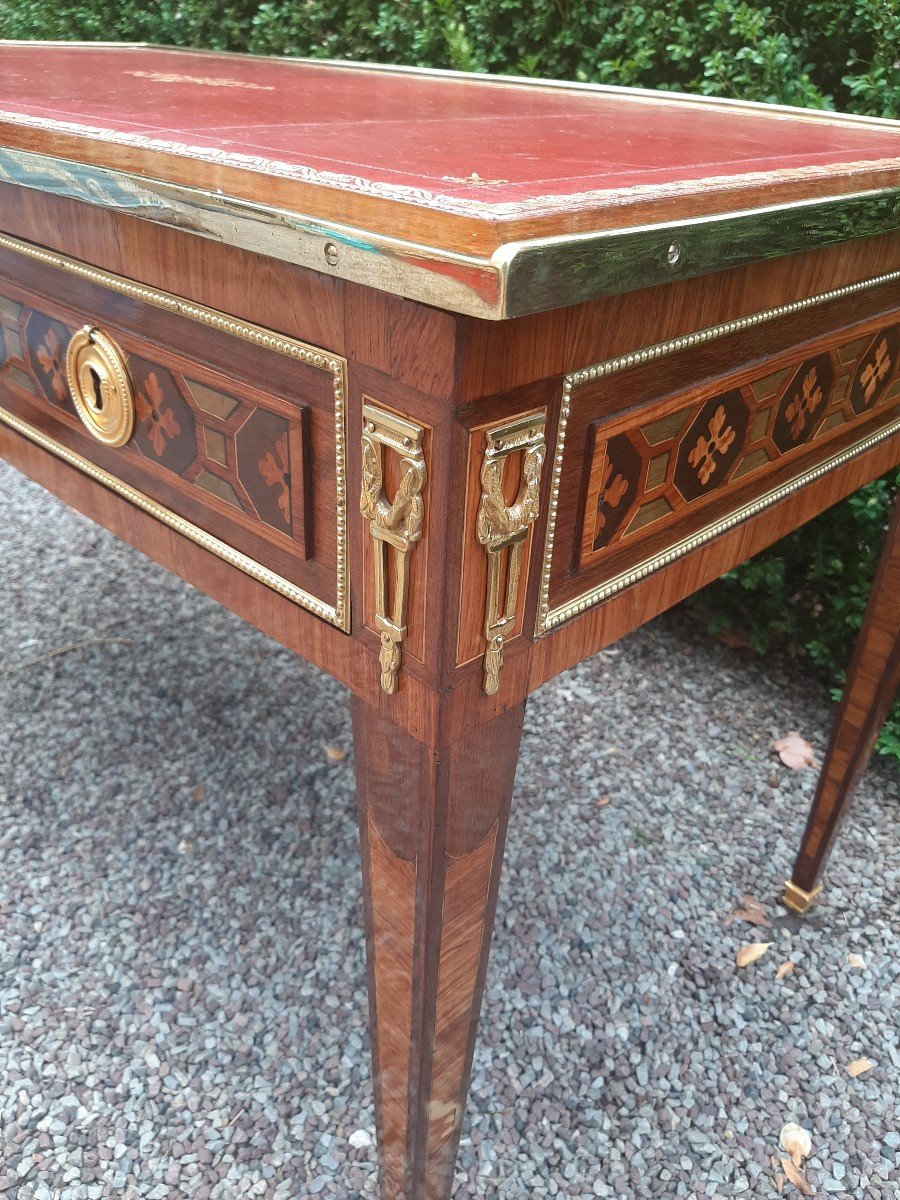 BUREAU PLAT LOUIS XVI PAR RUBENSTUCK-photo-4