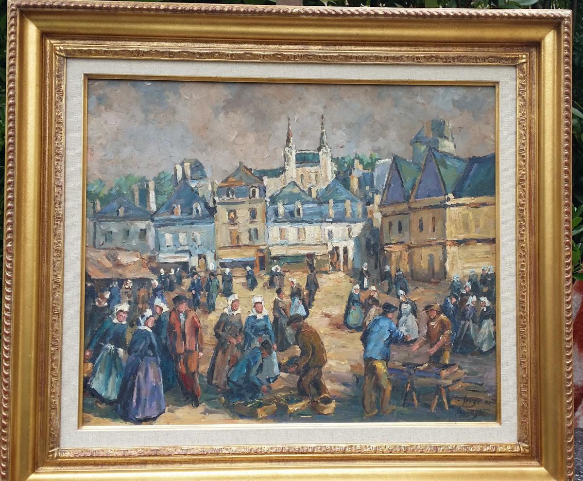 Scene Of Walk By Serge Sauvage