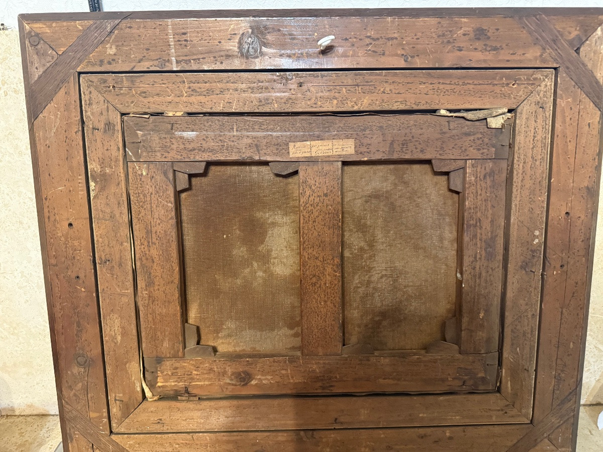 HUILE SUR TOILE signe PAUL LEMORE-photo-2