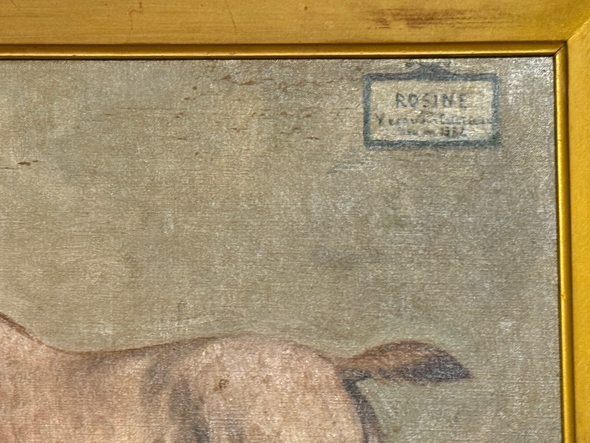 HUILE SUR TOILE signe PAUL LEMORE-photo-3