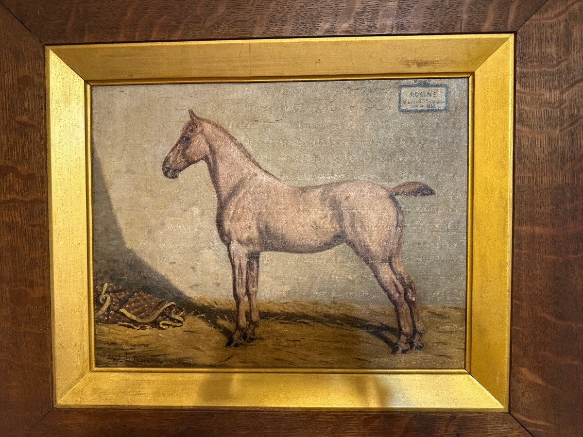 HUILE SUR TOILE signe PAUL LEMORE-photo-4