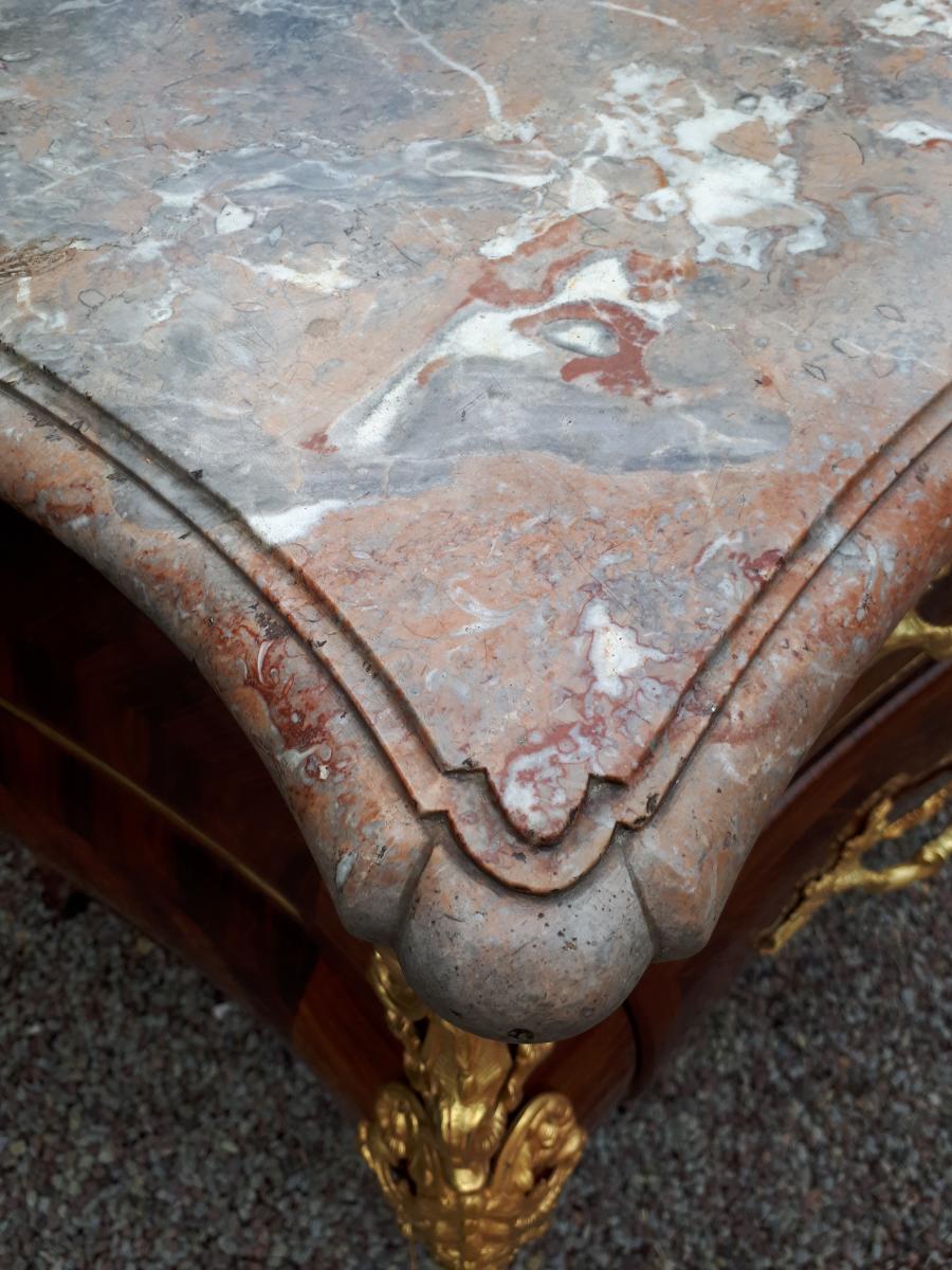 Commode Tombeau Regence XVIII e-photo-2