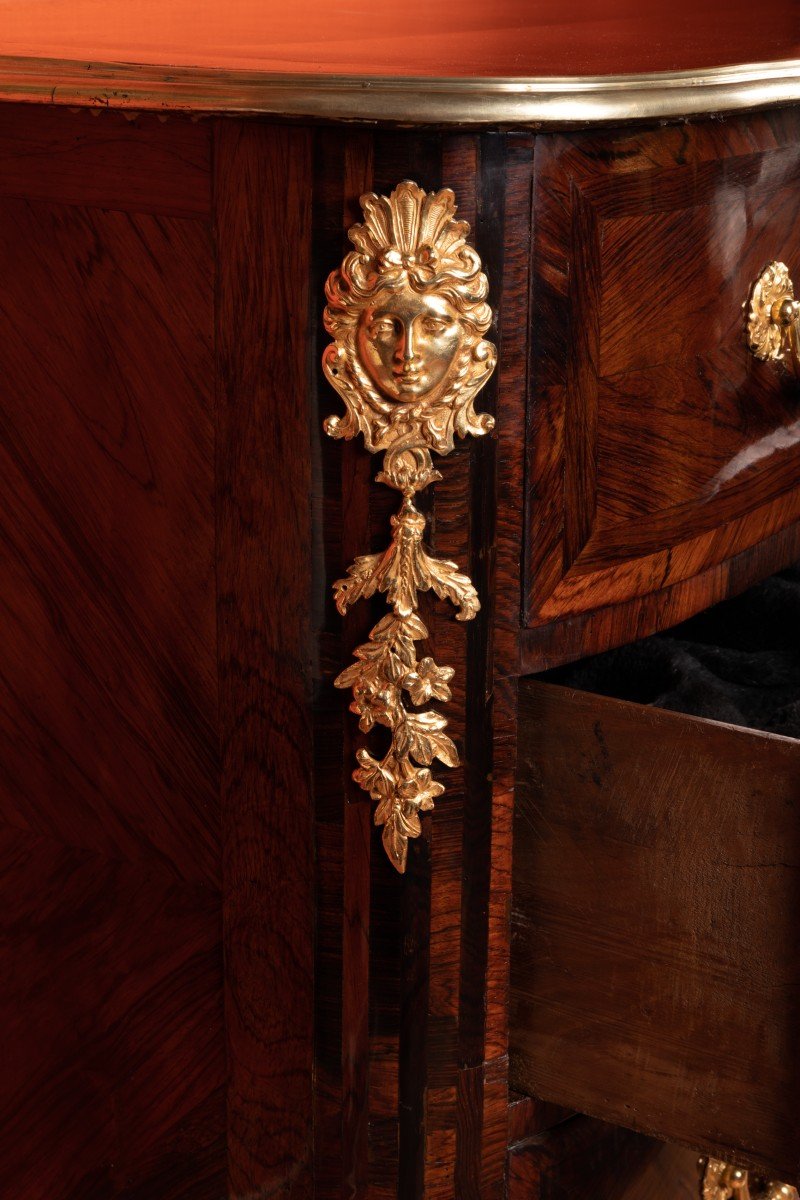 Chest Of Louis XIV Rosewood-photo-2