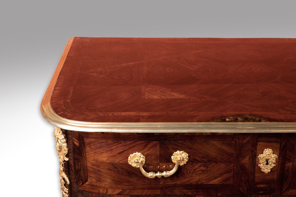 Chest Of Louis XIV Rosewood-photo-3