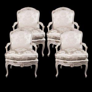 Queen's Armchairs By Jb Tilliard