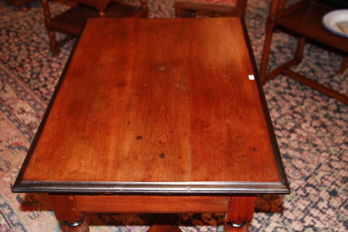 Table En Gaïac, époque Louis XIV-photo-3