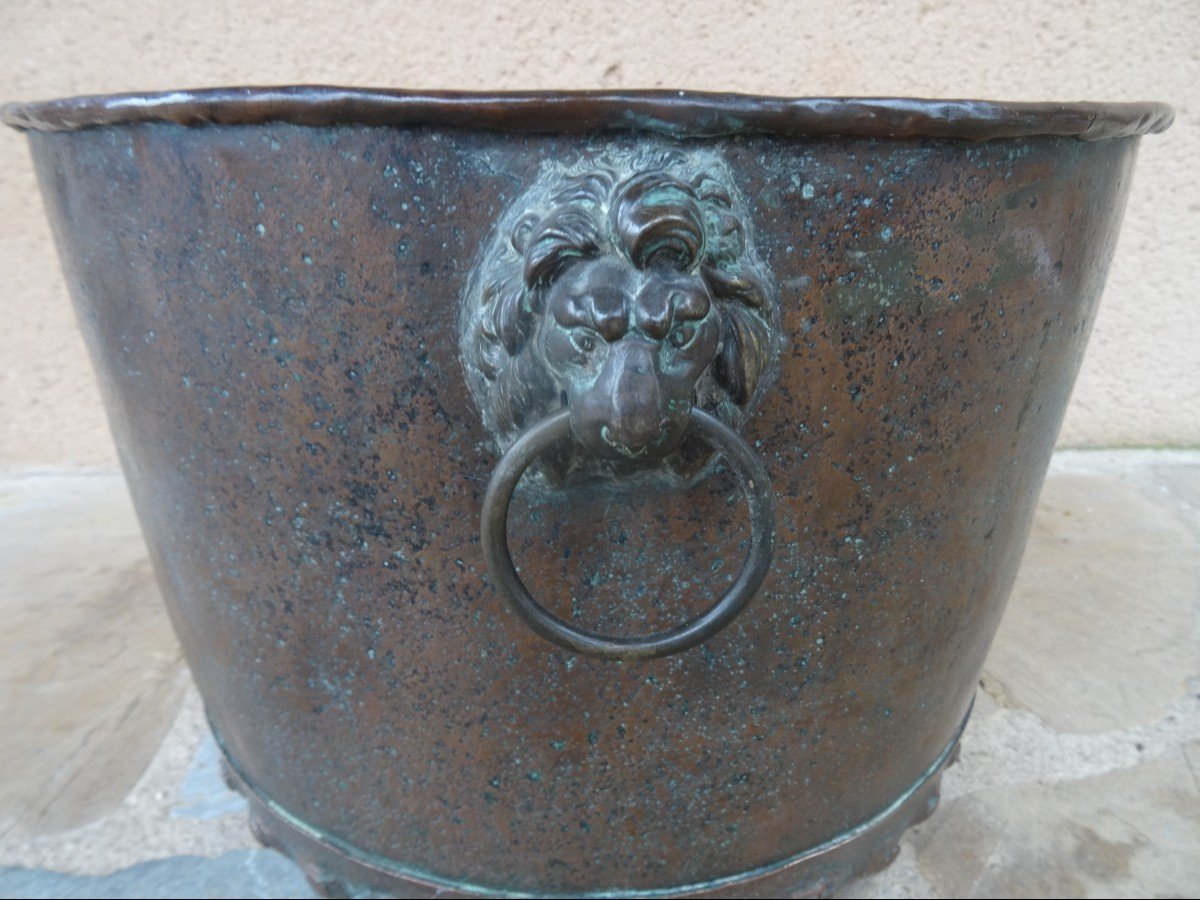 Large Brass Pot Cache 18th-photo-2